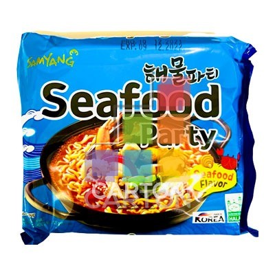 SAMYANG PARTY SEAFOOD FLAVOUR 40*140GM